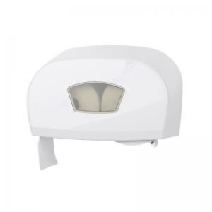 Twin dispenser for micro jumbo/conventional toilet rolls