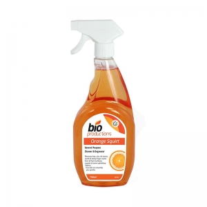 B1808 Bio Energy Citrus Multipurpose Cleaner - single A powerful ready to use yet dilutable multi-purpose orange based cleaner-degreaser.
Ideal for all tough tasks including spot-cleaning on carpets and all types of hard surfaces.
Neutral pH Eco friendly, bio, environmental, kitchen cleaner, sanitiser 750 ml