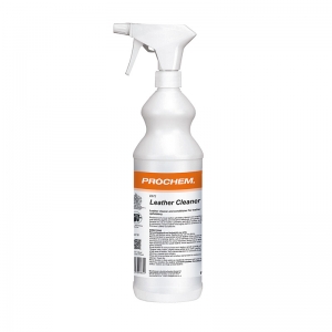 B2672 Prochem Leather Cleaner Professional formula leather upholstery cleaner and conditioner with mild cleaning agents and mild pH to effectively and gently clean leather. Cleans leather thoroughly before conditioning with Prochem Leather Conditioner  1lt