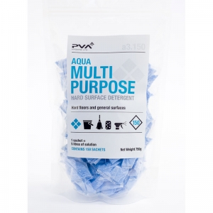 PVA Hard surface cleaner powder sachets