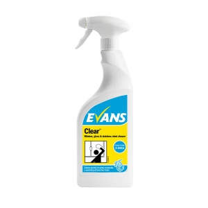 Evans Clear Glass & Mirror Cleaner 750ml