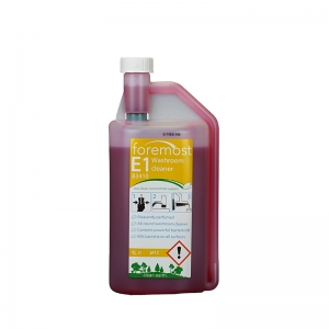 B3410 E1 Eco-Dose Washroom Cleaner Disinfectant 1 litre Pleasantly perfumed concentrated all round washroom cleaner.
Contains powerful bactericide.
Effectively kills bacteria on all hand touch surfaces (taps, toilet flush handles, door handles etc.)
 safedose, safe dose, safe-dose, concentrate system, v mix, v-mix, vmix, ultra-dose, ultra dose, evolution, chemical dilution system, multidose, accudose, eco-dose, ecodose, eco dose, environmentally friendly chemicals, eco chemicals, green chemicals, V100 1lt