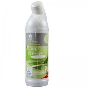 B3730 Ecoflower Toilet Cleaner 1lt  Viscous formula clings longer for more thorough action. Cleans and descales washroom areas. Suitable for use on toilet bowls, urinals and stainless steel. Eco-friendly formulation based on organic fruit acids. Selden 1lt