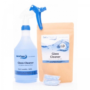 20 x Solupak Glass Cleaner - Fragrance free - pack of 10