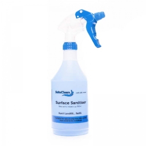 Solupak Surface Sanitiser - 750ml trigger spray bottle only