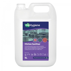 2 x BioHygiene Concentrated Kitchen Sanitiser 5L
