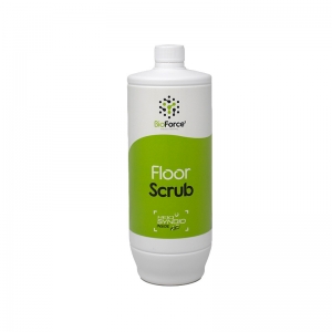 B4920 BioForce³ Floor Scrub - 1ltr BioForce³ Floor Scrub is your all-round synbiotic hard-floor cleaner. Safe for use on all water-washable floors.
How BioForce³ works: The synbiotic formula combines living probiotics (good bacteria) and prebiotics (good sugars). The probiotics produce enzymes, which break down dirt molecules, and then consume the smaller molecules as food. This cycle continues up to 5 days after the initial cleaning. The results: a microscopic deep clean and long-lasting absorption of odours.
Instructions for use:
Shake well before use.
Dilute with cool water.Dilute with 1 dose per 2.5L of cool water into a mop bucket or mix in
a jug and pour into a scrubber dryer.
Suitable for all water-washable floor surfaces. Not for use in spray bottles.
 synbio multi, synbiotic cleaning, probiotic, prebiotic, 1ltr