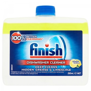Lemon finish dishwasher cleaner 250ml