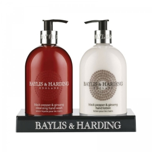 Luxury handcare set Baylis & Harding-Black Pepper & Ginseng