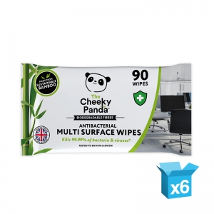 Cheeky Panda antibacterial multi-surface wet wipes