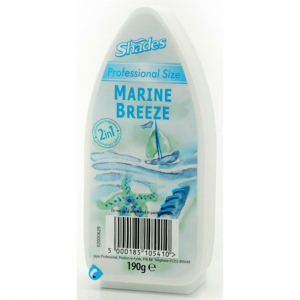 Shades solid gel air freshener - marine breeze