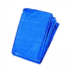12x18 (4.0x6.0m) 80gm Blue poly tarpaulin