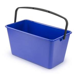 12 litre rectangular 17" bucket for window cleaning or sponge floor mops