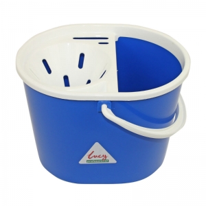 Lucy oval mopstrainer bucket Blue