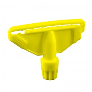 Yellow Clip for Kentucky mop handle fully c-coded plastic