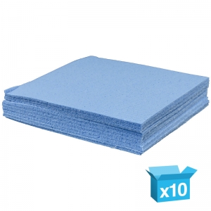 Blue sponge cloths