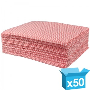10 x MP cloths standard Red