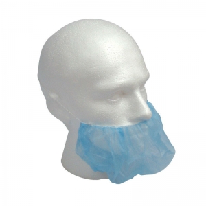 Blue disposable non woven Beard Mask pack 100