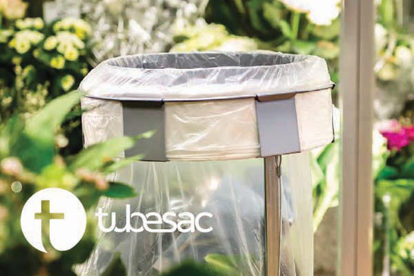 Tubesac. It only takes 20 seconds to change a bin sack.