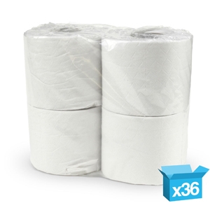 Tiaga Element 2ply white toilet rolls 320 sheet - Recycled