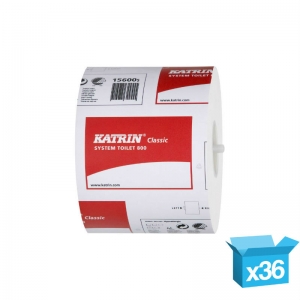 2ply white Katrin Matic system toilet rolls 