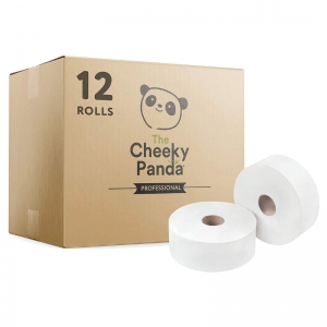2ply Cheeky panda mini jumbo bamboo toilet paper