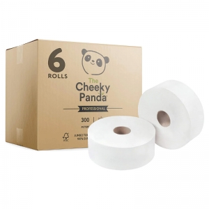 2ply Cheeky panda jumbo bamboo toilet paper