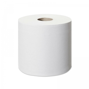 2ply white Tork SmartOne Mini toilet rolls