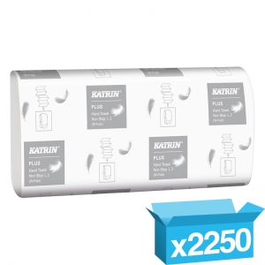 Katrin Plus Hand Towel Non Stop L3 w-fold 61600 - replaces 344020