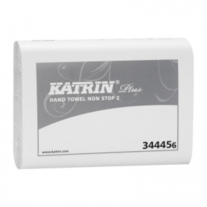 Discontinued replaced by A2118A - 2ply white Katrin Plus L3 nonstop towel carrypack 344488