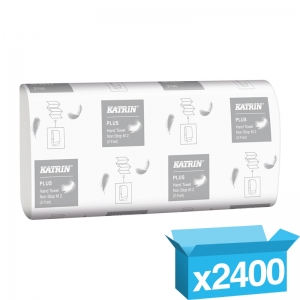 2ply z-fold white Katrin Plus Hand Towel Non Stop M2 61587 - replaces 344488