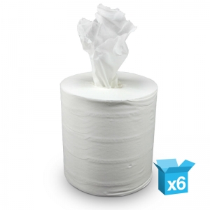 Currently unavailable - please order A3210 instead
1ply white centrefeed rolls 300m