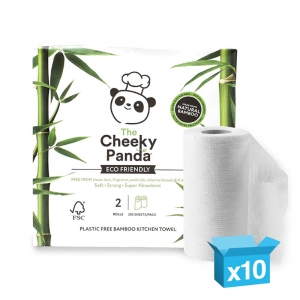 Cheeky Panda bamboo kitchen roll 200 sheet - zero plastic