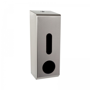 Stainless steel 3-tier dispenser for standard