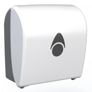 Myriad hand towel roll dispenser - white