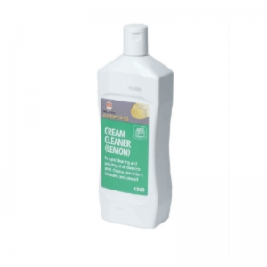 B1114 Cream Cleaner with Lemon  Vitreous Enamel Association tested and approved. Superfine chalks reduce risk of scratching. Selden, cif, jif, c060, c60, scrub and shine, scrub n shine,  500ml