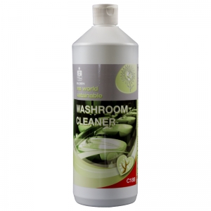B3701 Ecoflower Washroom Cleaner concentrate 1lt  General washroom cleaner for all hard surfaces within the washroom. Cleans rapidly and effectively, whilst controlling and preventing the build up of lime scale. Selden, C188, Eco-flower, eco flower, green chemicals, eco chemicals, ecolabel, bathroom cleaner 1lt
