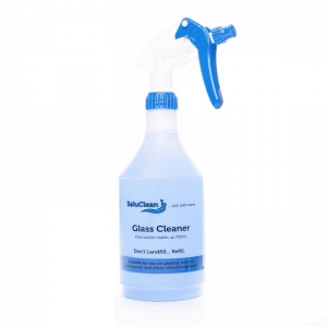 Sachets Glass Cleaner bottle - 750ml trigger spray bottle only