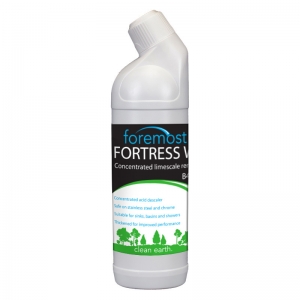 B4215 Fortress W2 Concentrated Limescale Remover Concentrated acid limescale remover
Safe on stainless steel and chrome
Suitable for sinks, basins and showers
Thickened for improved performance
  1lt