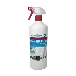 B4219 Cranberry Burst washroom cleaner 1lt Suitable for all washroom surfaces
Extremely long-lasting cranberry fragrance
Effective washroom cleaner
  1lt