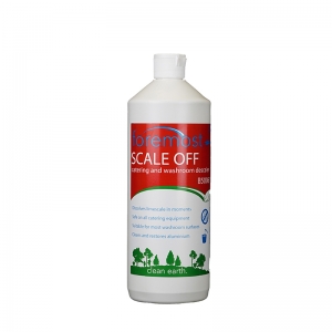 B50061 Scale Off catering descaler - 1 litre Catering and washroom descaler
Dissolves limescale in moments
Safe on all catering equipment
Suitable for most washroom surfaces
Cleans and restores aluminium surfaces
 Selden, Selalite, H02, H002 1lt