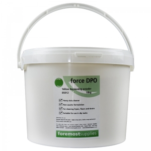 B5012 White degreasing powder (Prev Yellow) Heavy duty cleaner
Non-caustic formulation
For cleaning fryers, floors and drains
Suitable for use in dip tanks
  10kg