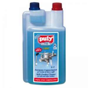 Puly milk cleaner for frother nozzle