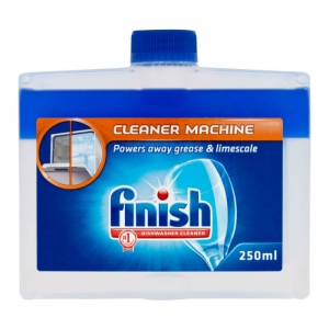 B5250 Finish dishwasher cleaner 250ml Dishwasher cleaner helps remove the grime and limescale that builds up over time. If not removed, your dishes won