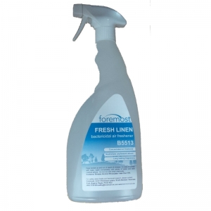 B5513 Fresh Linen bactericidal air freshener trigger sprayer Concentrated air freshener
Neutralises unpleasant odours
Long lasting fragrance
  750ml