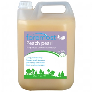Peach fresh lotion soap