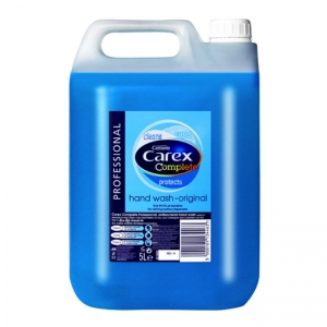 B7038B Carex Antibac soap refill 5lt Carex antibac soap enhances the your skin