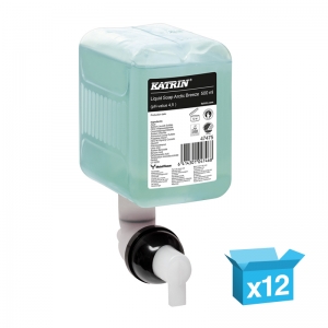 Katrin handwash 47475 Katrin Arctic Breeze Liquid Soap 12x500ml (previously 88141/B7073)