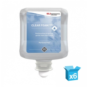 B7269C Deb Refresh Clear unfragranced foam wash   6x1lt