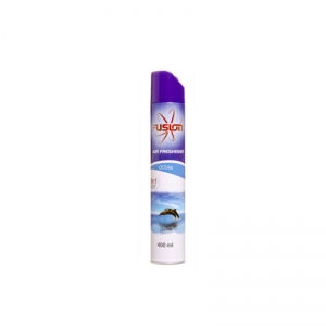 B9126 Fusion air freshener - Ocean Breeze - Single Can  The Ocean Breeze fragranced air freshener is great for keeping the air fresh in your indoor spaces.Ensure area is properly ventilated before use - aerosol air freshener.
  400ml